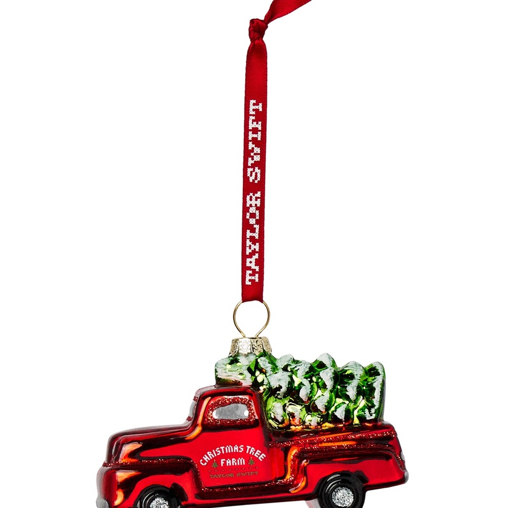 Taylor Swift Christmas Tree Farm Truck Ornament